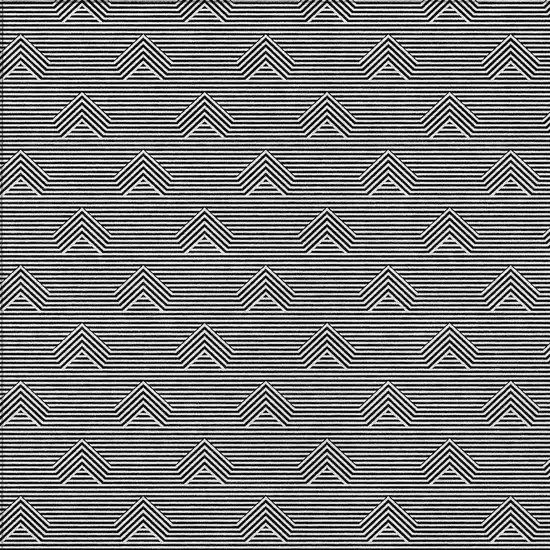 Black And Ivory Geometric Washable Indoor Outdoor Area Rug Photo 6