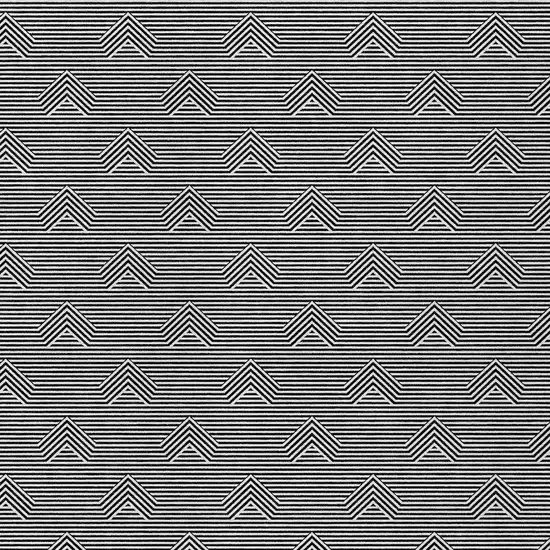Black And Ivory Geometric Washable Indoor Outdoor Area Rug Photo 6