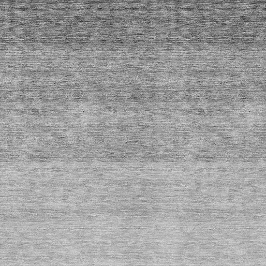 Gray And Light Gray Ombre Washable Indoor Outdoor Area Rug Photo 4