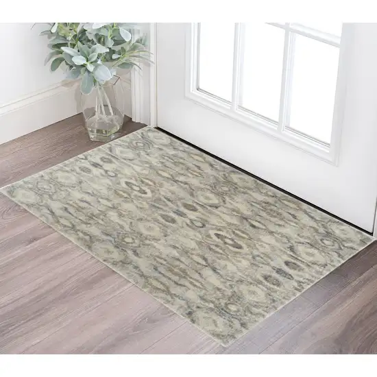 Grey Moroccan Area Rug Photo 1