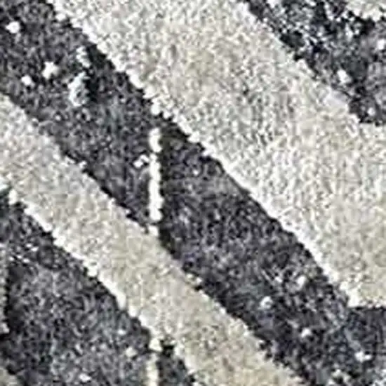 Grey Polyester Or  Viscose Rug Photo 5