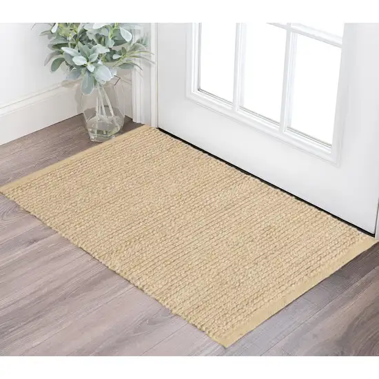 Natural Jute Flatweave Handmade Area Rug Photo 1