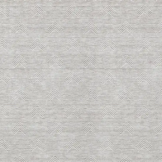 Taupe And Ivory Geometric Washable Indoor Outdoor Area Rug Photo 6